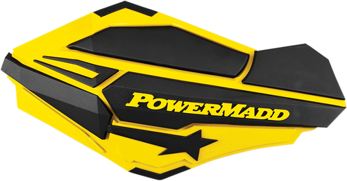 POWERMADD Sentinel Handguards - Suzuki Yellow/Black 34406