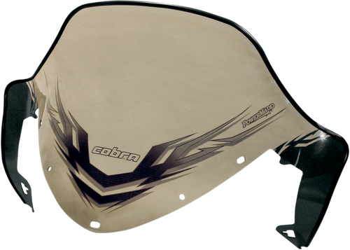 POWERMADD Windshield - 13" - Clear - Polaris 11931