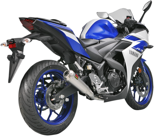AKRAPOVIC Race Exhaust - Stainless Steel S-Y2R1-CUBSS
