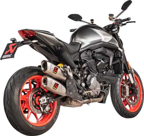 AKRAPOVIC Heat Shield - Carbon Fiber - Monster P-HSD9SO3