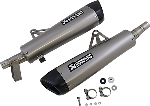 AKRAPOVIC Titanium Mufflers S-T12SO4-HCQT