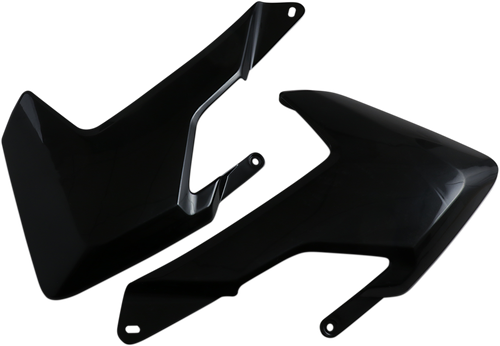 ACERBIS Radiator Shrouds - Black - Husqvarna - TC '17-'24 2732030001