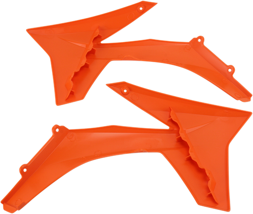 ACERBIS Radiator Shrouds - Orange - KTM - EX/SX/XC '11-'13 2205440237