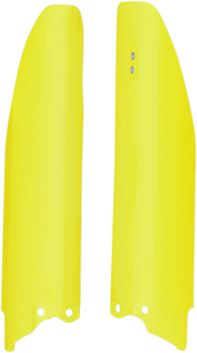 ACERBIS Fork Covers - Lower - Fluorescent Yellow - Suzuki 2686524310