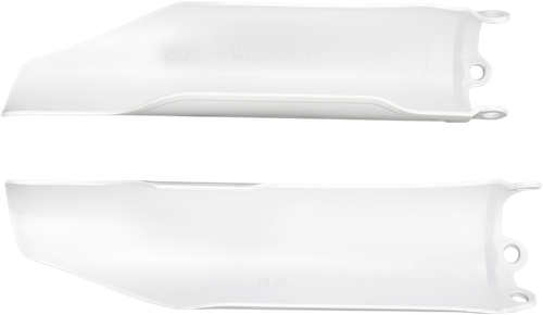 ACERBIS Fork Covers - Lower - White 2113710002