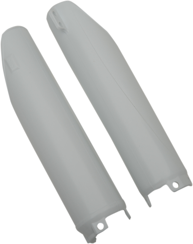 ACERBIS Fork Covers - Lower - White 2115040002