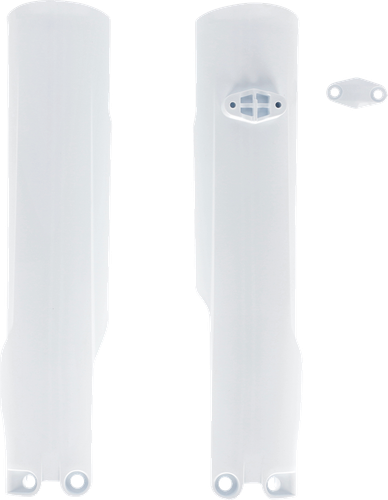 ACERBIS Fork Cover - Lower - White - Gas Gas/Husqvarna 2979290002