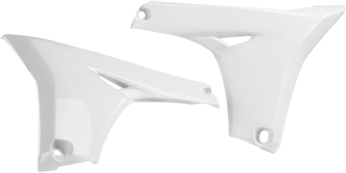 ACERBIS Radiator Shrouds - Lower - White - Yamaha - YZ/WR '14-'19 2374150002