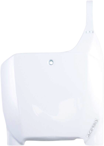 ACERBIS Front Number Plate - White 2042240002