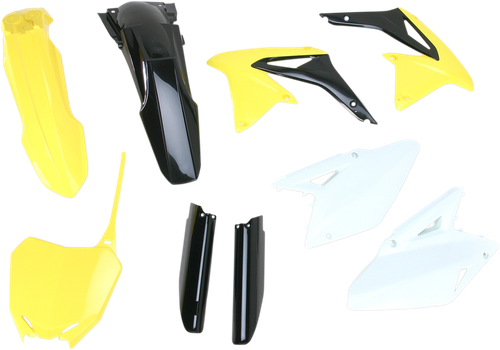 ACERBIS Full Body Kit - '13 OEM Yellow/Black/White - Suzuki - RMZ '10-'18 2198033914