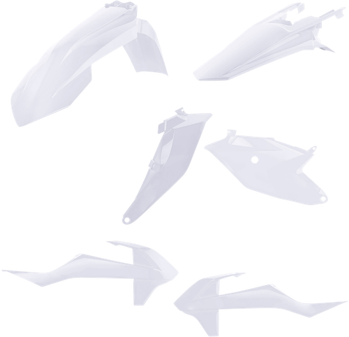 ACERBIS Standard Body Kit - '20-'21 OEM White - Gas Gas | Husqvarna | KTM '18-'24 2686017118