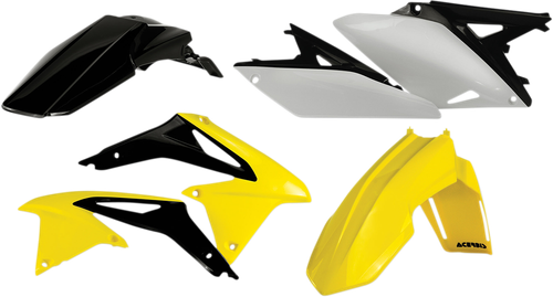 ACERBIS Standard Body Kit - '13 OEM Yellow/Black/White - Suzuki - RMZ '10-'18 2171903914