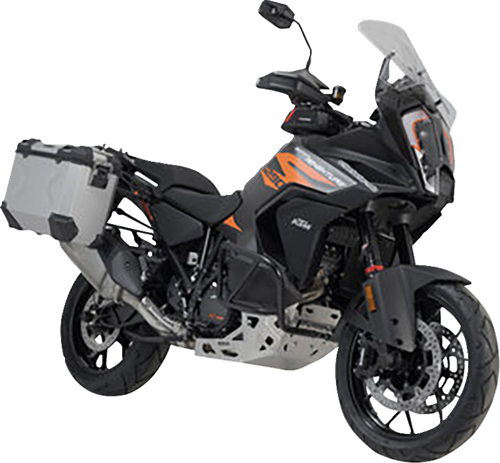 SW-MOTECH TRAX ADV Aluminum Case System - Silver - KTM Super Adventure R/S '21-'24, '26 KFT.04.835.70000/S