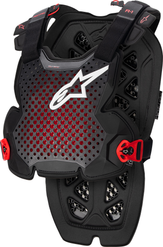 ALPINESTARS A-1 Pro Chest Guard - Anthracite/Black/Red - M/L 67001231431M/L