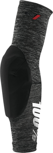 100% Teratec Elbow Guards - Heather Gray/Black - Large 70002-00007