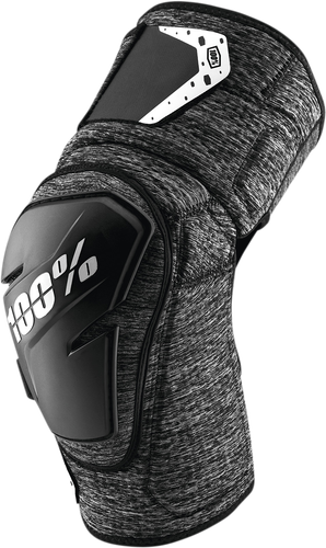 100% Fortis Knee Guards - Heather Gray/Black - S/M 70007-00003