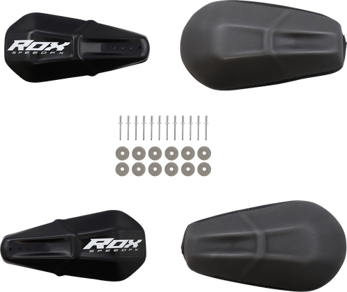 ROX SPEED FX Pro-Tec Lite Handguards - Black FT-HG-MINIPROTEC