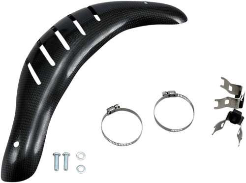 MOOSE OFFROAD Pipe Guard - Stock - Husqvarna/KTM 350 MHS350SXF