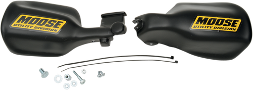 MOOSE OFFROAD Contoured Handguards - Suzuki - Black CMU59478-20
