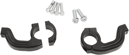 MOOSE OFFROAD Replacement Contour Handguard Inner Mount Clamp - Twinwall - Black 50-260B