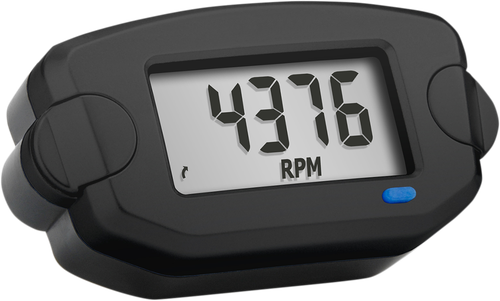 TRAIL TECH TTO Tach/Hour Meter - Black 742-A00