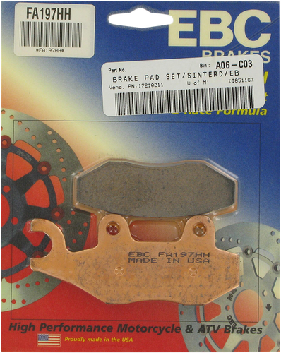 EBC HH Brake Pads FA197HH