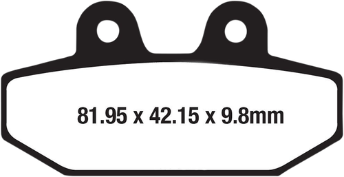 EBC Brake Pads - Semi-Sintered FA710V