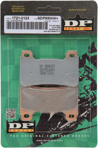 DP BRAKES Sintered Brake Pads - Honda SDP950HH