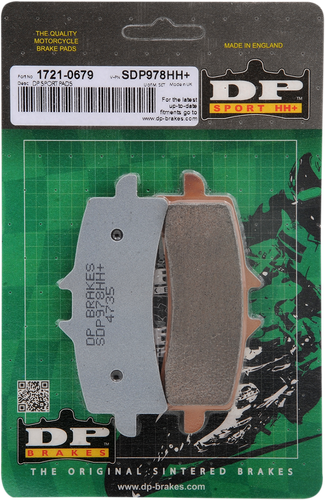 DP BRAKES Sintered Brake Pads SDP978