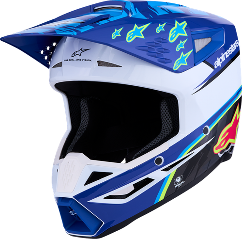Blue/White/Black/Pink Fluo