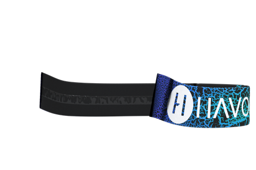 Havoc Racing Goggle Strap Blue Dragon