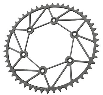 Rear  Sprocket  Chromoly Ducati Raw