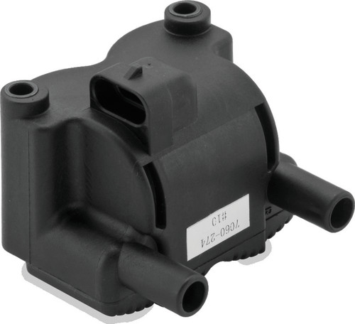 Twin Power 02-07 FLH FLT with EFI Ignition Coil Black Replaces H-D 31743-01 Single Fire .5 Ohm