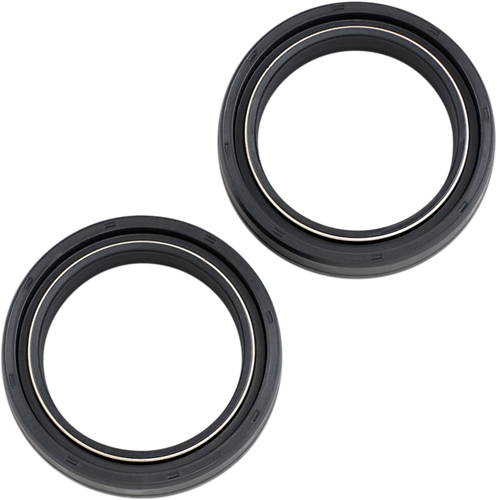 PARTS UNLIMITED Front Fork Seals - 37 mm ID x 50 mm OD x 11 mm T PUP40FORK455190