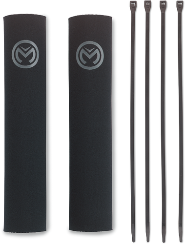 MOOSE OFFROAD Fork Skins - 32 mm-43 mm D - 127 mm (5") L - 3 mm Thick - 85 cc and smaller PCFS11