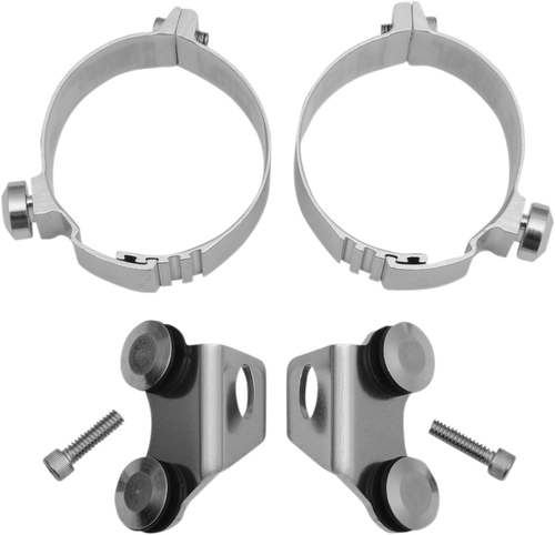 MEMPHIS SHADES Fork Cover - Hardware Kit - Polished MEK1934
