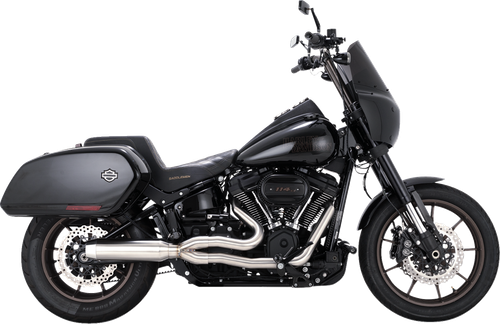Vance & Hines Gaslighter 2-into-1 HS exhaust system 27348 in Brushed