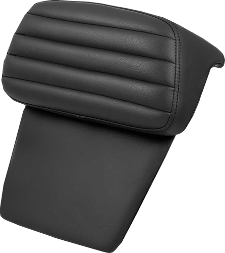 SADDLEMEN Chopped Tour Pak Backrest Pad - Tuck-n-Roll - FLH/FLT '14-'25 814-07C-20300