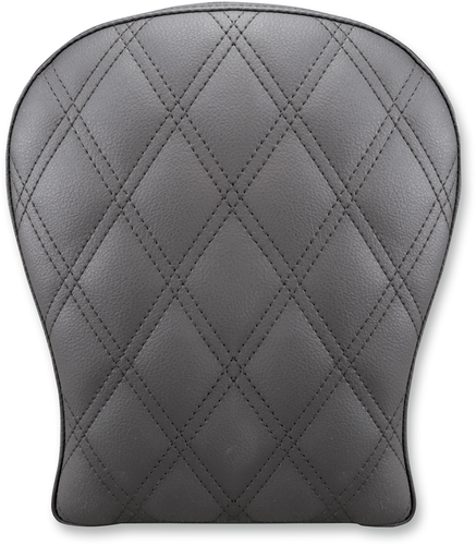 SADDLEMEN Detachable Pillion Pad - Lattice Stitched - Black - 9" SA1024
