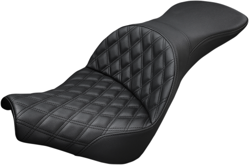 SADDLEMEN Explorer Seat - Lattice Stitched - FXBB/FXST '18-'24 818-30-029LS
