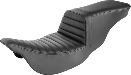 SADDLEMEN Tour Step-Up Seat - Tuck-n-Roll - Black - FL '08-'24 808-07B-191