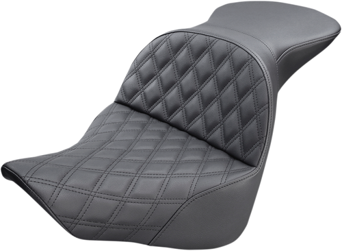 SADDLEMEN Explorer Seat - Lattice Stitched - FL/FX '18-'24 818-27-029LS