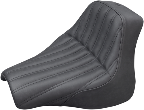 SADDLEMEN Knuckle Renegade™ Solo Seat - Black - FX '18-'20 818-28-0023