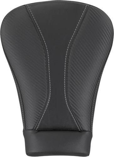 SADDLEMEN Dominator Pillion Pad - Sport - Black w/ Gray Stitching - FL '08-'25 808-07B-0242L