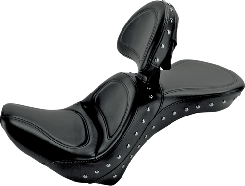 SADDLEMEN Explorer Special Seat - w/ Backrest - FLSTC '06-'17 800-23-040
