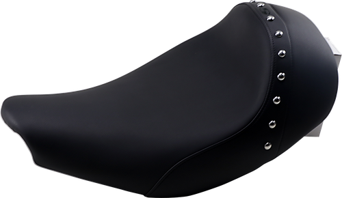 SADDLEMEN Renegade™ Solo Seat - Black - Studded - Indian '14-'24 I14-07-001