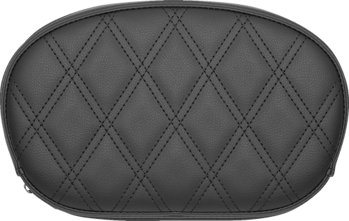 SADDLEMEN Mini Contour Sissy Bar Pad - Lattice Stitched 061043