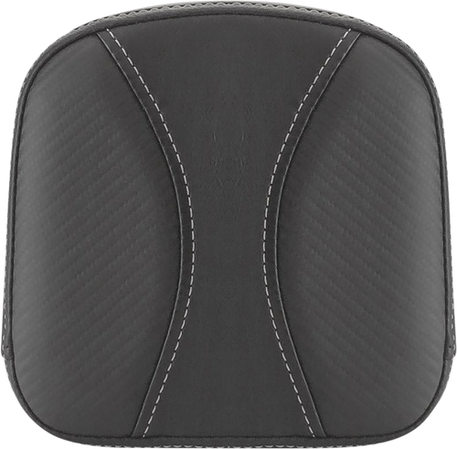 SADDLEMEN Sissy Bar Pad - Contoured - Black - FL/FX '97-'23 040742