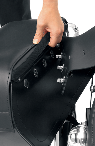 SADDLEMEN Cruis'n™ Slant Face Pouch Saddlebags - Jumbo 3501-0382