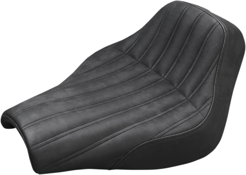 SADDLEMEN Knuckle Renegade™ Solo Seat - Black - FX '18-'23 818-30-0023